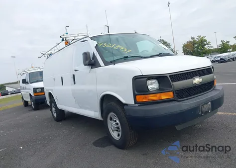 2015 Chevrolet Express 2500 Work Van from USA, damaged, VIN 1GCWGFCF7F1154197